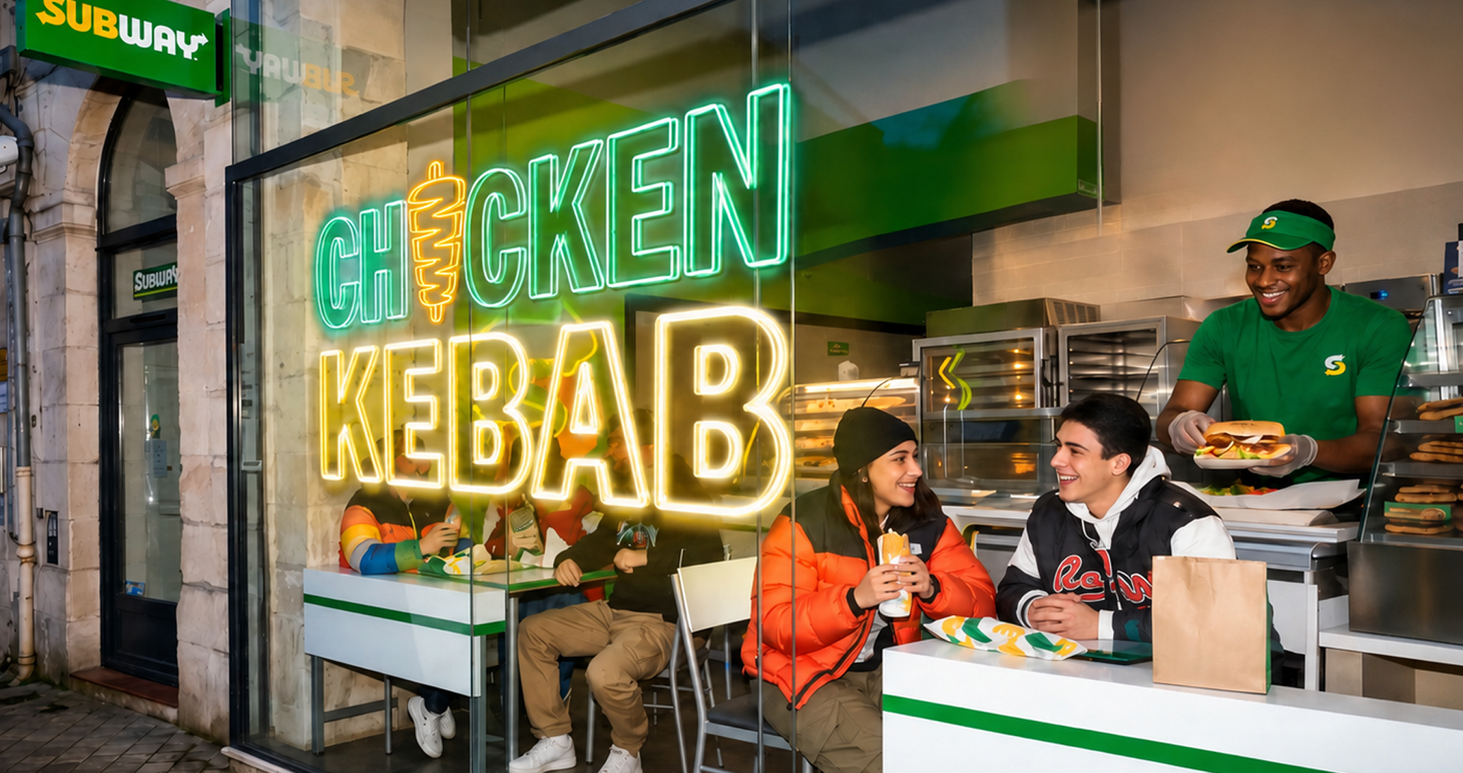Chicken Kebab Subway