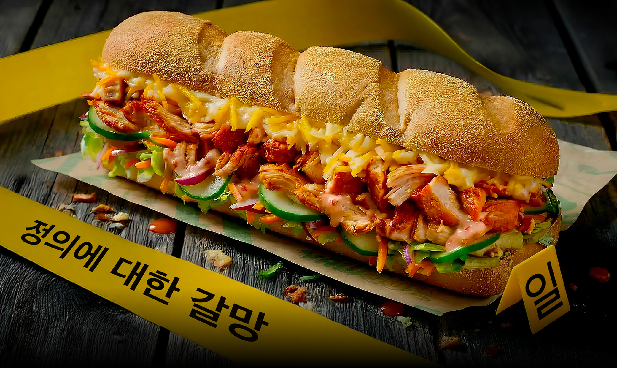 Korean Chicken Sandwich Subway
